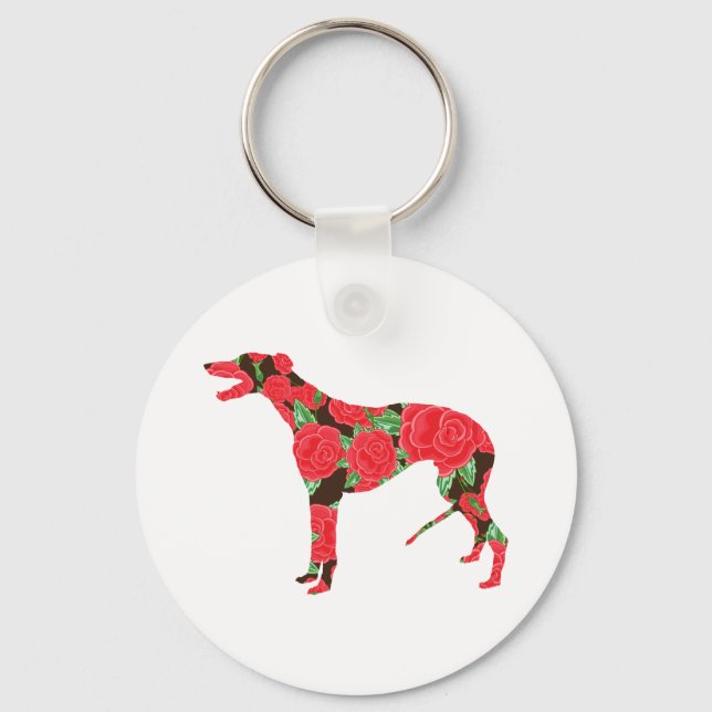 Greyhound Nyckelring (Framsida)