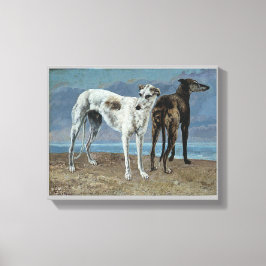 Greyhound of the Comte de Choisel Canvastryck
