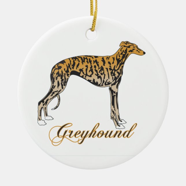 Greyhound Ornament (Framsidan)