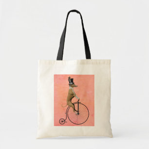 Greyhound på Black Penny Farthing Tygkasse