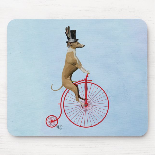 Greyhound på Red Penny Farthing Musmatta (Framsidan)