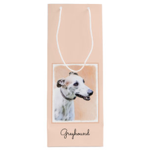 Greyhound Painting - Cute Original Hund Art