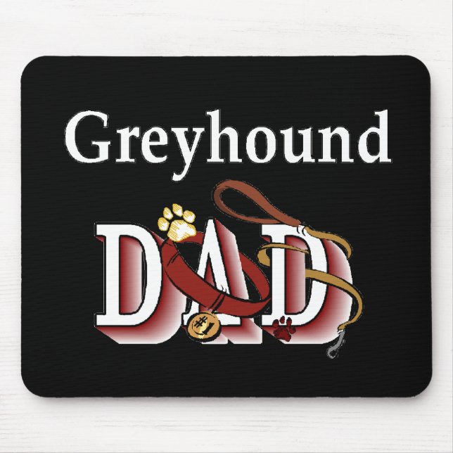 Greyhound Pappa Gifts Musmatta (Framsidan)