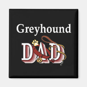 greyhound pappa Magnet