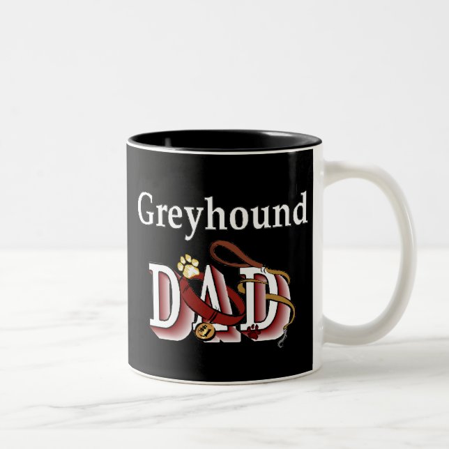 Greyhound Pappa Mugg (Höger)