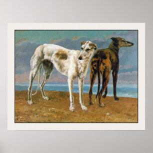 Greyhound Poster/skriver ut: Två Greyhound Poster