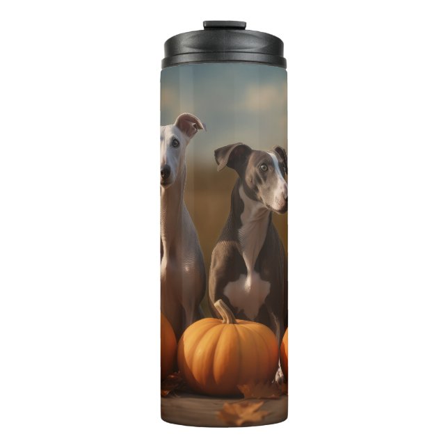 Greyhound Puppy Autumn Delight Pumpkin (Framsida)