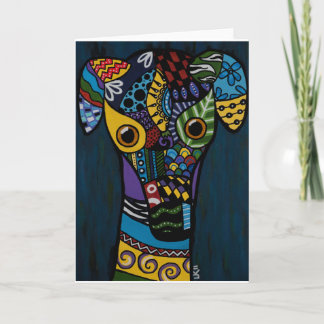 Greyhound - Rädding för pensionerad Tävla Greyhoun Kort