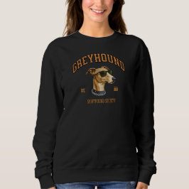 Greyhound Sighthound Society Vintage Hundkläder T Shirt