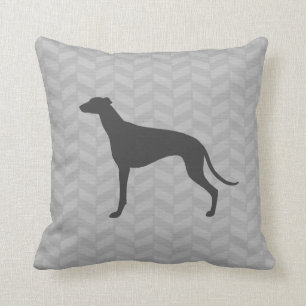 Greyhound Silhouette Kudde