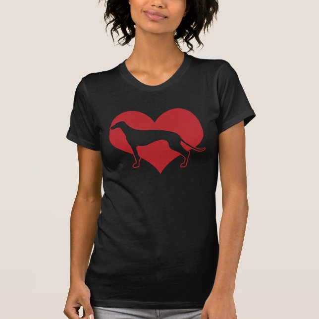 Greyhound Tee Shirt (Framsida)