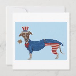 Greyhound Uncle Sam Tack Kort