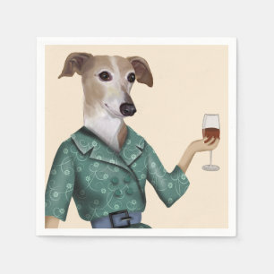 Greyhound Vin Snob Pappersservett
