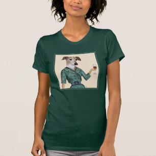 Greyhound Vin Snob T Shirt