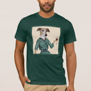 Greyhound Vin Snob T Shirt