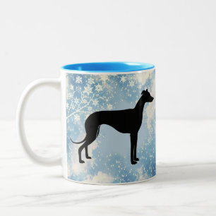 Greyhound Vinter Två-Tonad Mugg