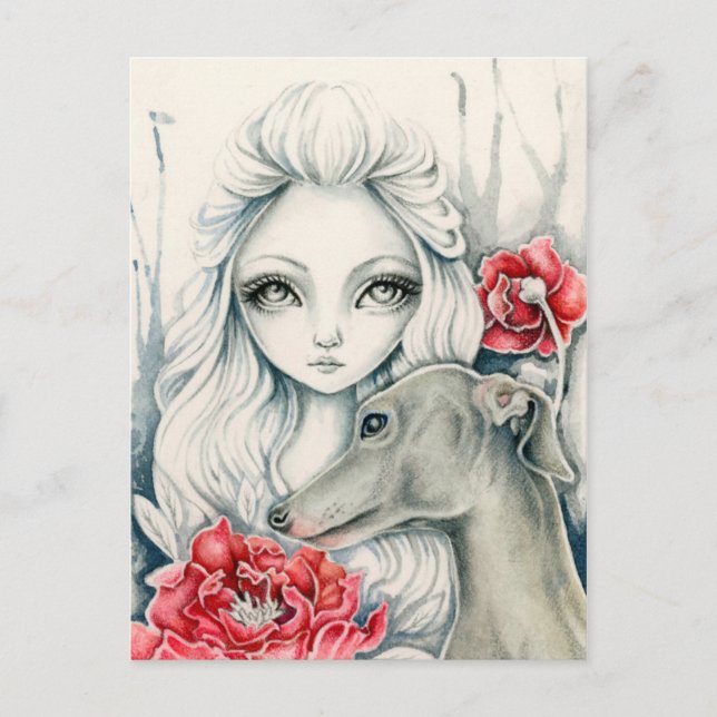 Greyhound-vykort Vykort (Framsida)