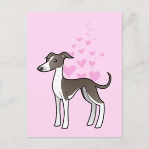 Greyhound / Whifragmentet / Italienskt Greyhound K Vykort
