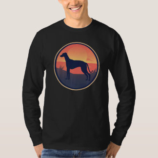 Greyhound Windhound Retro 20 T Shirt