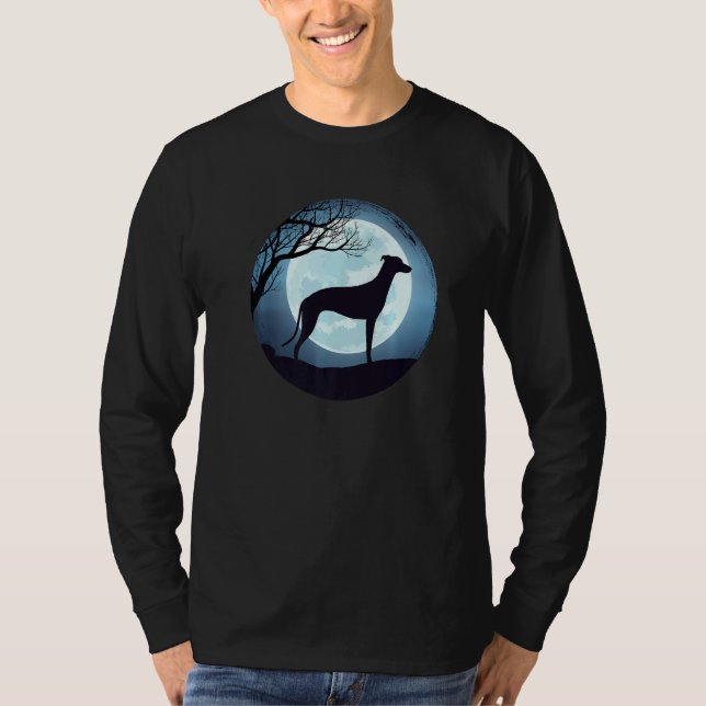 Greyhound Windhound Retro 21 T Shirt (Framsida)