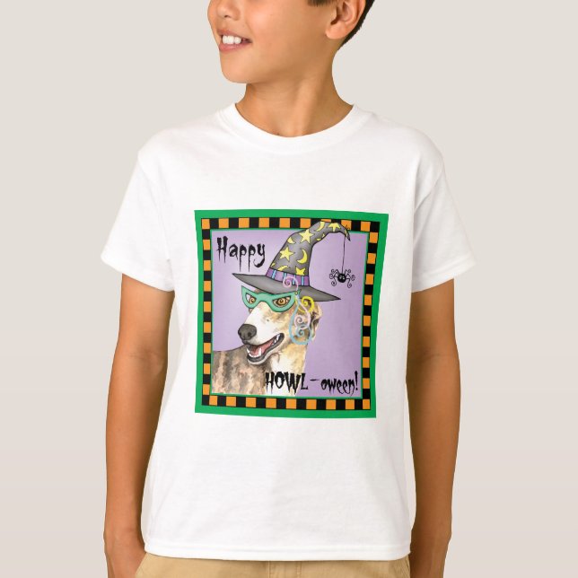 Greyhound Witch T-Shirt (Framsida)