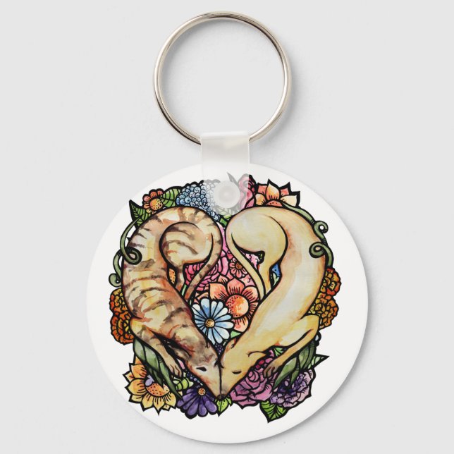 Greyhounds Nyckelring (Framsida)