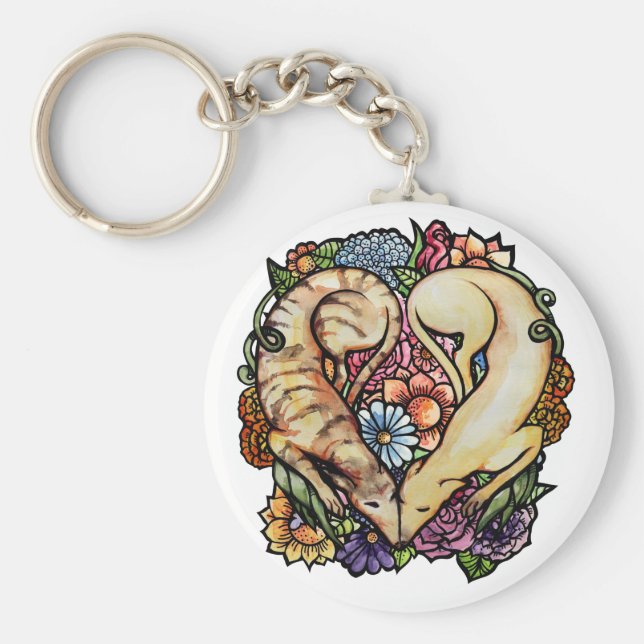 Greyhounds Nyckelring (Framsidan)