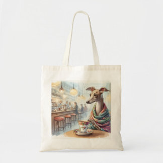 Greyhound's Tea Time tote bag Tygkasse
