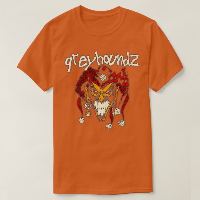 Greyhoundz 7 hörn av ditt spel  t shirt (Design framsida)