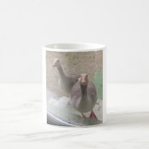 Greylag Geese White Coffee Mugg