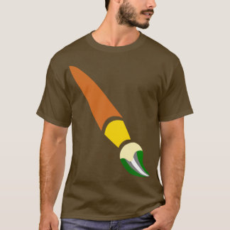 Greyromantic Paintbrush Pride Flagga T Shirt