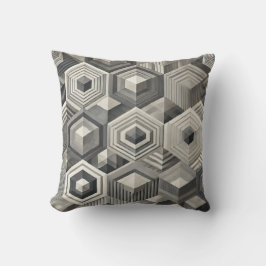 Greyscale Geometrics (max) Kudde