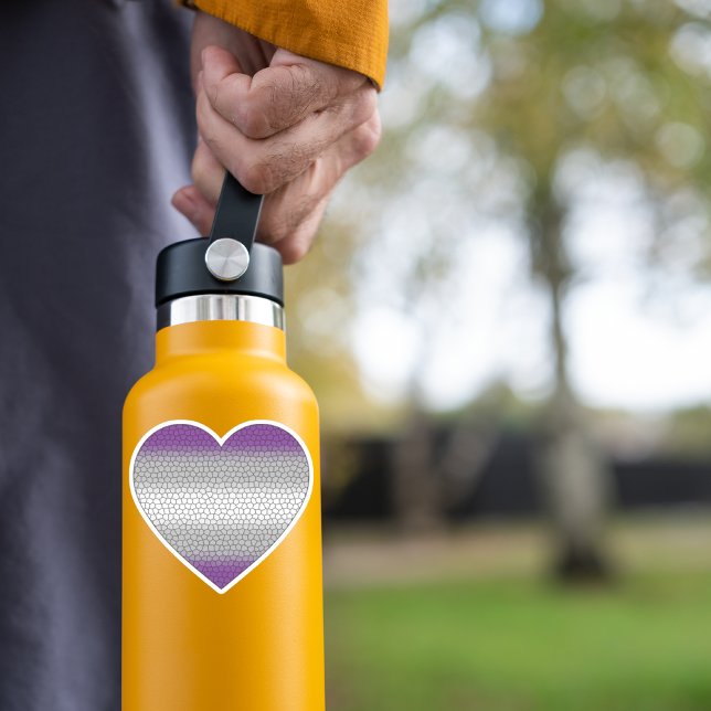 Greysexual Heart Klistermärken (Skapare uppladdad)