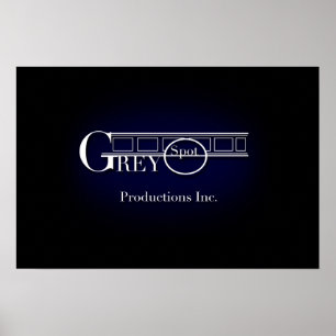 GreySpot logotyp Poster