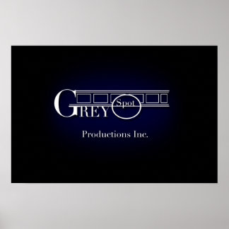 GreySpot-Logotyp Poster