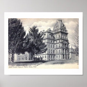 Greystone Inš Asylum, Morris Plains, New jersey Poster