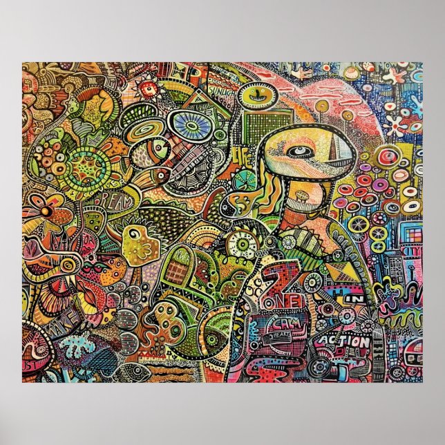 GRFAFITTI-MY WORLD POSTER (Framsidan)
