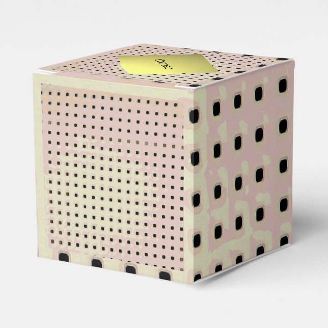 Grid Mönster från en stol Presentaskar (Framsidan Sidan)