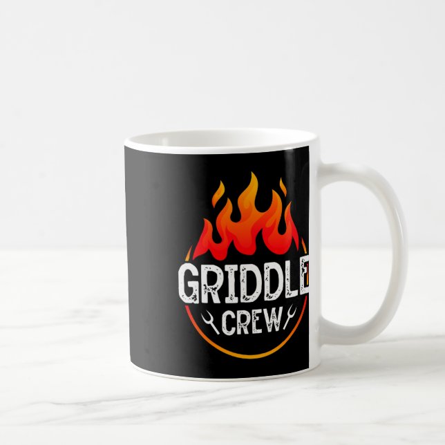 Griddle Grill Squad Bbq Team Barbecue Grill Kaffemugg (Höger)