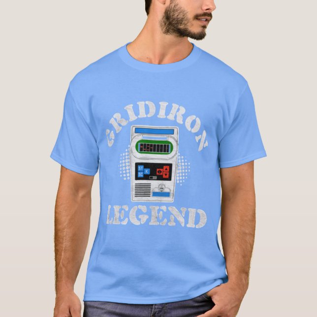 Gridiron Legend - Electronic Football T Shirt (Framsida)