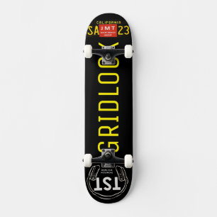 GRIDLOCK-skateboard Mini Skateboard Bräda 18,5 Cm