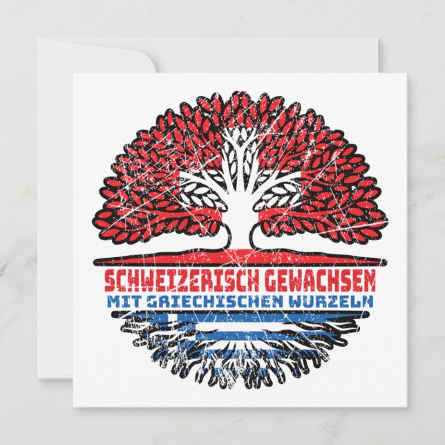Griechenland Griechisch Schweizer Schweiz Baum Kort (Framsida)