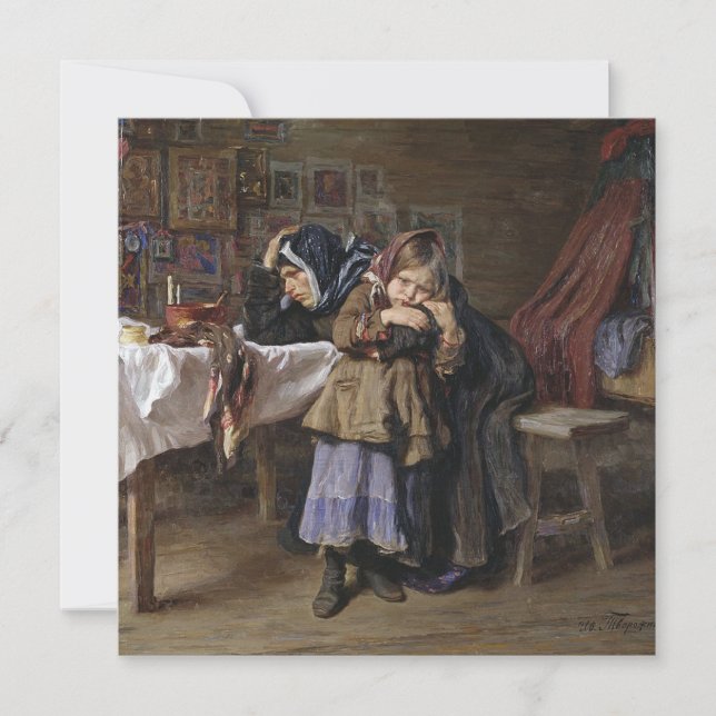 Grief and Mourning (Sympathy After Bereavement) Kort (Framsida)