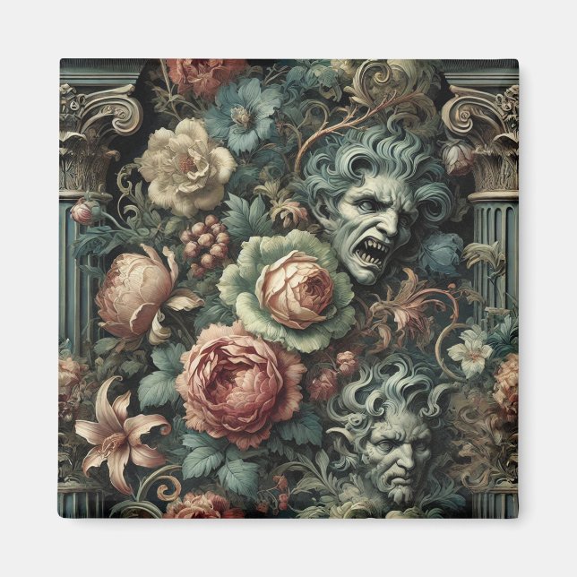 ⚰️ Grief Council - Gothic Victorian Magnet (Framsidan)
