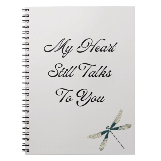 Grief Journal för dem som hanterar förluster Anteckningsbok (Framsidan)