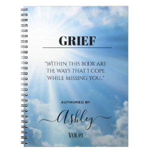 Grief Notebook Anteckningsbok