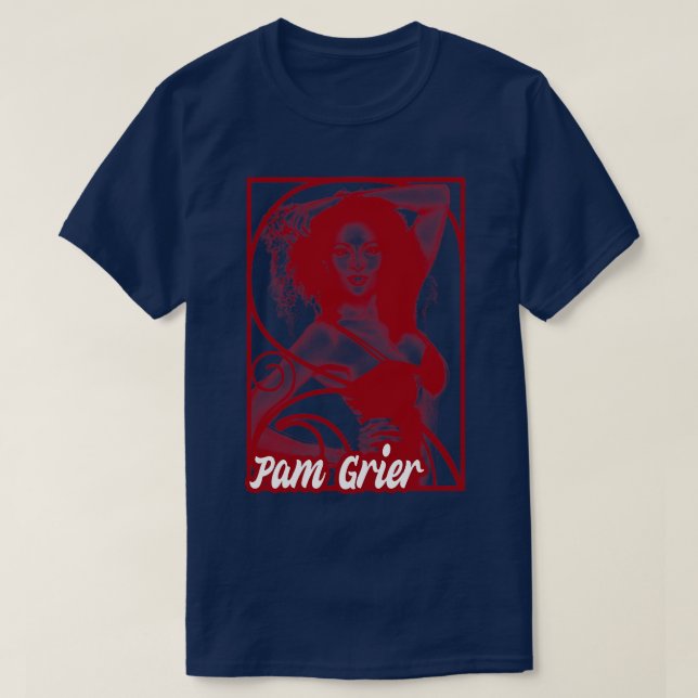 Grier Red Stil T Shirt (Design framsida)