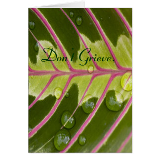 Grieve. Hälsningskort