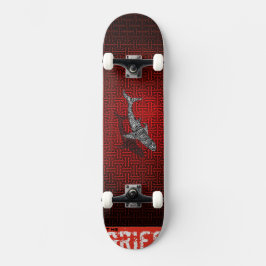 Griff-däck Mini Skateboard Bräda 18,5 Cm