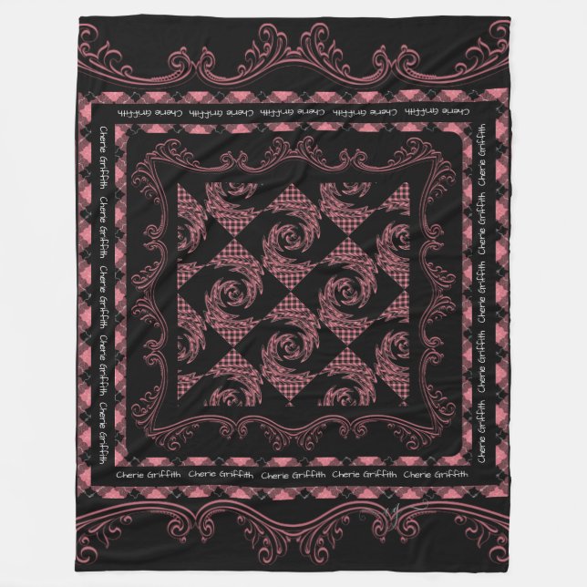 Griffance-Cherie Griffith Fleecefilt (Framsidan)